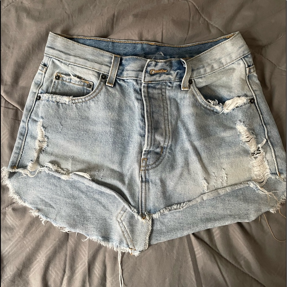 carmar denim skirt